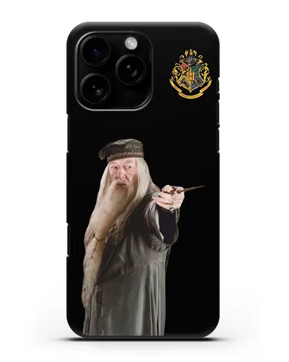 Чехол с изображением Альбуса Дамблдора силиконовый для iPhone 16 Pro Max