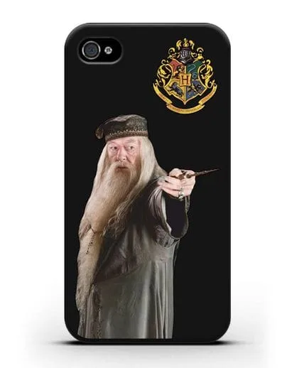 Чехол с изображением Альбуса Дамблдора силиконовый для iPhone 4/4s