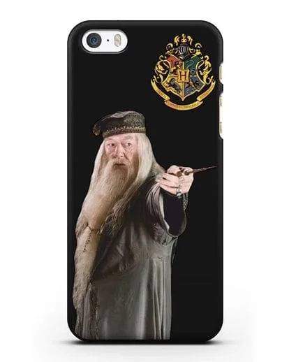 Чехол с изображением Альбуса Дамблдора силиконовый для iPhone 5/5s/SE