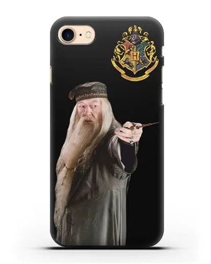 Чехол с изображением Альбуса Дамблдора силиконовый для iPhone 7