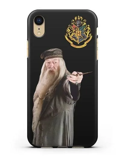 Чехол с изображением Альбуса Дамблдора силиконовый для iPhone XR