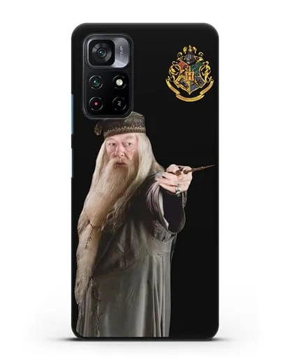 Чехол с изображением Альбуса Дамблдора силиконовый для Xiaomi Poco M4 Pro 5G