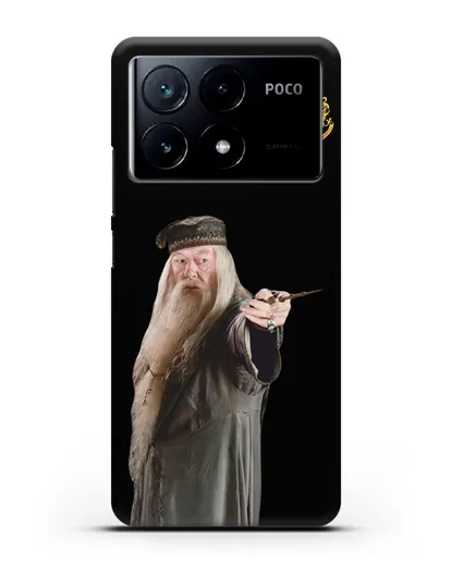 Чехол с изображением Альбуса Дамблдора силиконовый для Xiaomi Poco X6 Pro