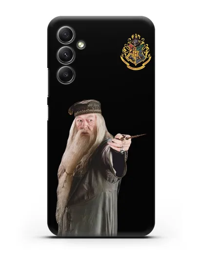 Чехол с изображением Альбуса Дамблдора силиконовый для Samsung Galaxy A34 [SM-A346]