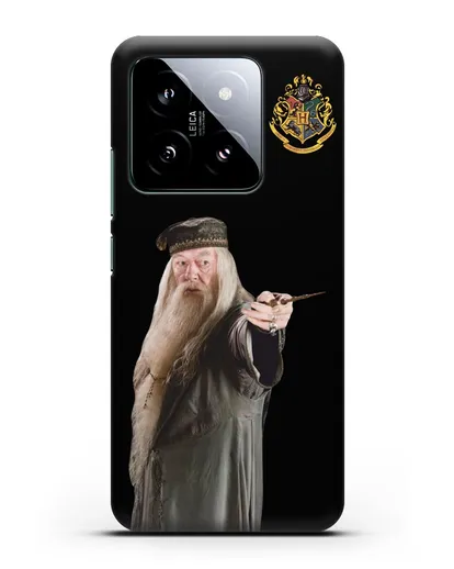 Чехол с изображением Альбуса Дамблдора силиконовый для Xiaomi 14