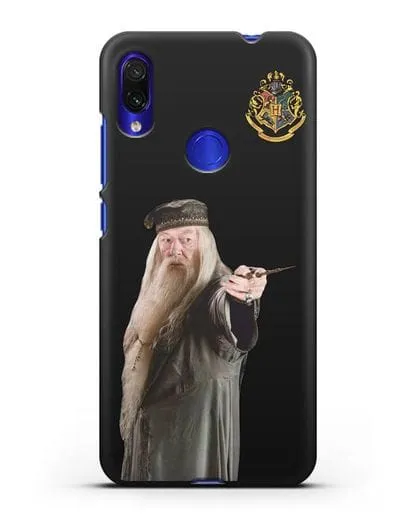 Чехол с изображением Альбуса Дамблдора силиконовый для Xiaomi Redmi Note 7