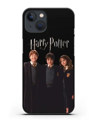 Чехол с изображением Гарри Поттера, Рона Узли и Гермионы Грейнджер силиконовый для iPhone 13 Mini