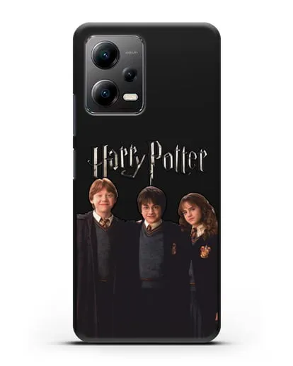 Чехол с изображением Гарри Поттера, Рона Узли и Гермионы Грейнджер силиконовый для Xiaomi Poco X5