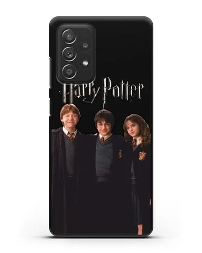 Чехол с изображением Гарри Поттера, Рона Узли и Гермионы Грейнджер силиконовый для Samsung Galaxy A53