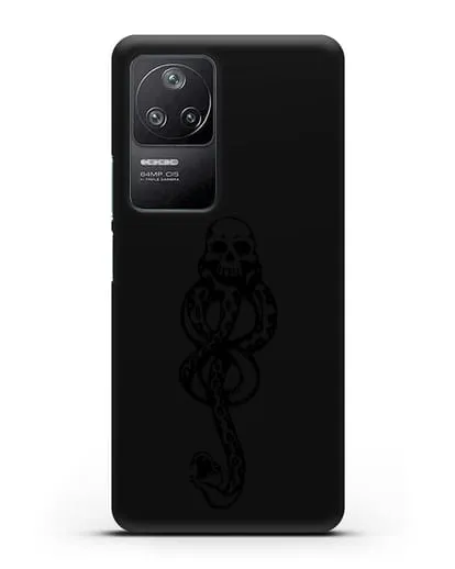 Чехол со знаком Пожирателей смерти силиконовый для Xiaomi Poco F4