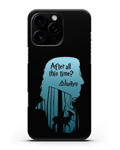 Чехол с изображением Северуса Снейпа Снегга силиконовый для iPhone 16 Pro Max