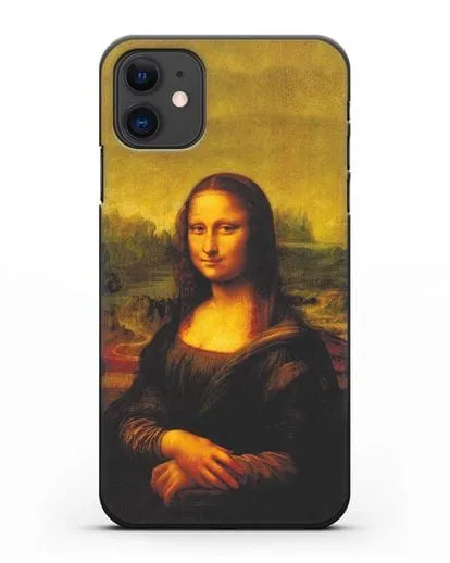 Чехол Мона Лиза Джоконда (Леонардо да Винчи) силиконовый для iPhone 11