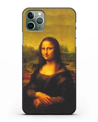 Чехол Мона Лиза Джоконда (Леонардо да Винчи) силиконовый для iPhone 11 Pro Max