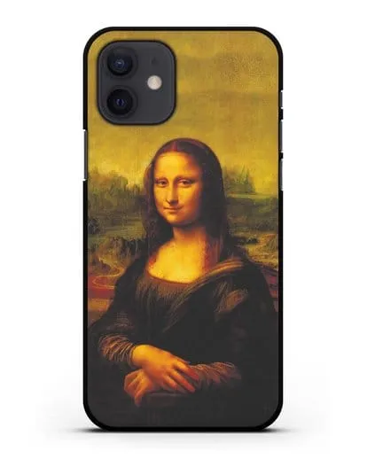 Чехол Мона Лиза Джоконда (Леонардо да Винчи) силиконовый для iPhone 12