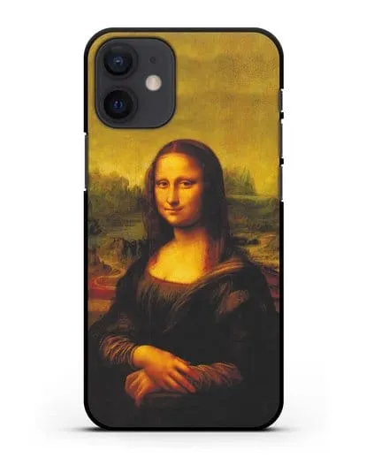 Чехол Мона Лиза Джоконда (Леонардо да Винчи) силиконовый для iPhone 12 mini