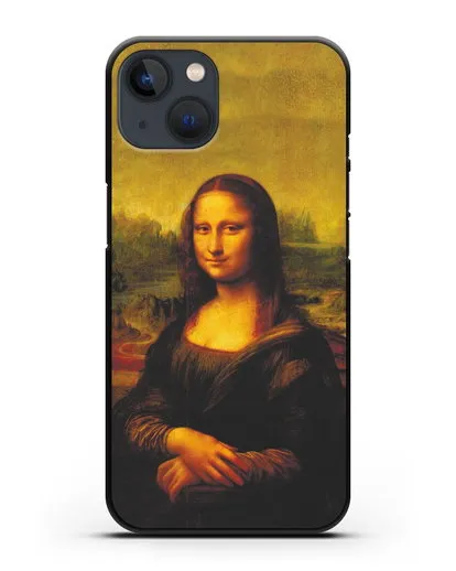 Чехол Мона Лиза Джоконда (Леонардо да Винчи) силиконовый для iPhone 13