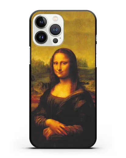 Чехол Мона Лиза Джоконда (Леонардо да Винчи) силиконовый для iPhone 13 Pro Max