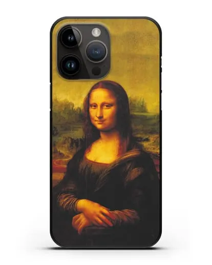 Чехол Мона Лиза Джоконда (Леонардо да Винчи) силиконовый для iPhone 14 Pro Max