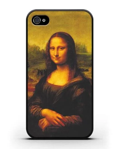 Чехол Мона Лиза Джоконда (Леонардо да Винчи) силиконовый для iPhone 4/4s