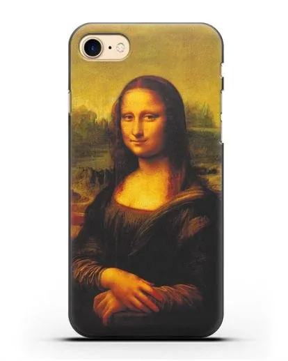 Чехол Мона Лиза Джоконда (Леонардо да Винчи) силиконовый для iPhone 7