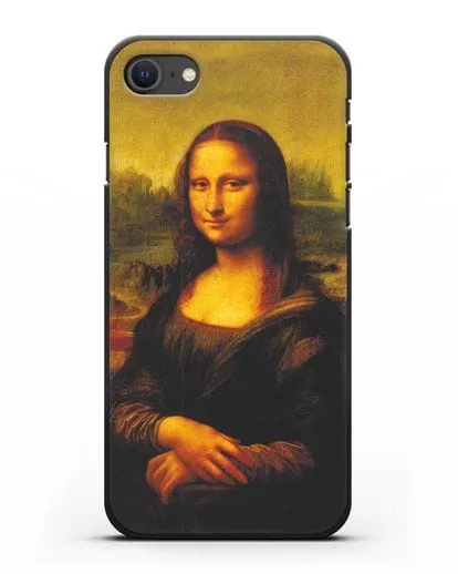 Чехол Мона Лиза Джоконда (Леонардо да Винчи) силиконовый для iPhone SE 2020