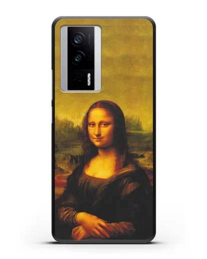 Чехол Мона Лиза Джоконда (Леонардо да Винчи) силиконовый для Xiaomi Poco F5 Pro