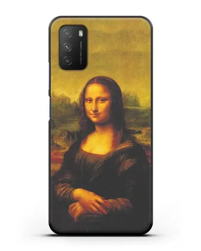Чехол Мона Лиза Джоконда (Леонардо да Винчи) силиконовый для Xiaomi Poco M3