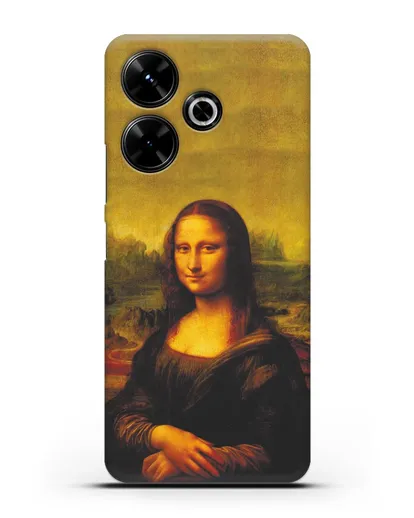 Чехол Мона Лиза Джоконда (Леонардо да Винчи) силиконовый для Xiaomi Poco M6