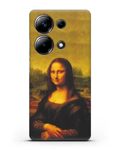 Чехол Мона Лиза Джоконда (Леонардо да Винчи) силиконовый для Xiaomi Poco M6 Pro