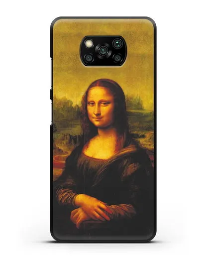 Чехол Мона Лиза Джоконда (Леонардо да Винчи) силиконовый для Xiaomi Poco X3 Pro