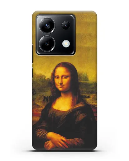 Чехол Мона Лиза Джоконда (Леонардо да Винчи) силиконовый для Xiaomi Poco X6