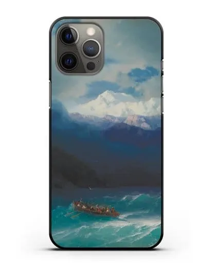 Чехол Бурное море (Айвазовский) силиконовый для iPhone 12 Pro Max
