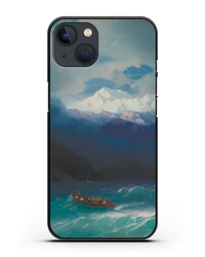 Чехол Бурное море (Айвазовский) силиконовый для iPhone 13 Mini