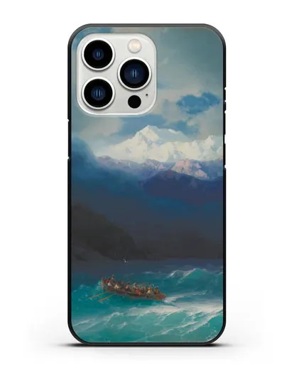 Чехол Бурное море (Айвазовский) силиконовый для iPhone 13 Pro