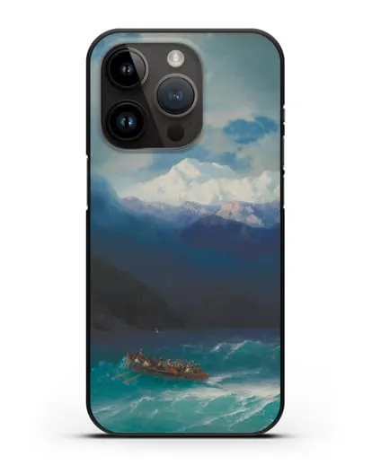 Чехол Бурное море (Айвазовский) силиконовый для iPhone 14 Pro