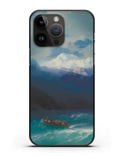 Чехол Бурное море (Айвазовский) силиконовый для iPhone 14 Pro Max