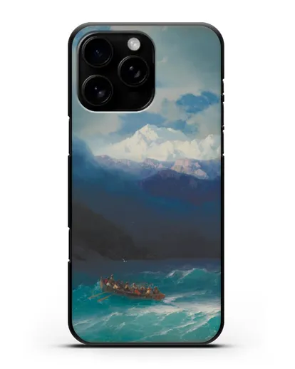 Чехол Бурное море (Айвазовский) силиконовый для iPhone 16 Pro Max