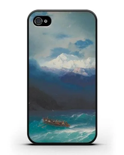 Чехол Бурное море (Айвазовский) силиконовый для iPhone 4/4s