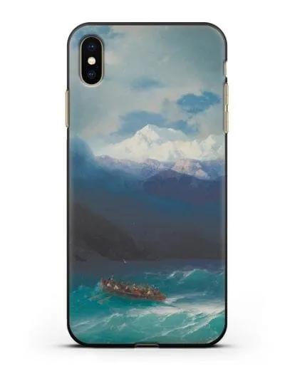 Чехол Бурное море (Айвазовский) силиконовый для iPhone XS Max