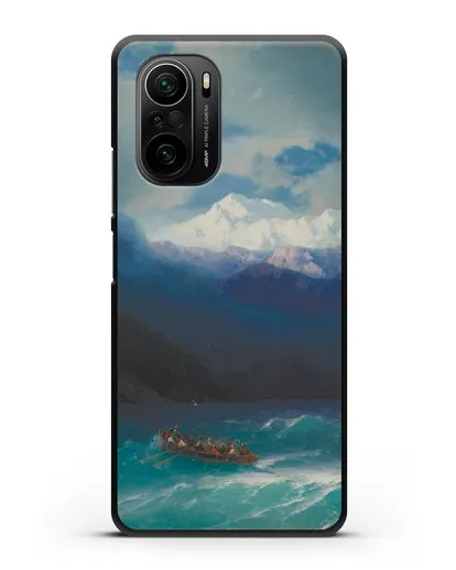 Чехол Бурное море (Айвазовский) силиконовый для Xiaomi Poco F3 Pro