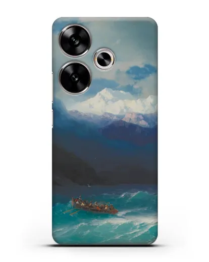 Чехол Бурное море (Айвазовский) силиконовый для Xiaomi Poco F6