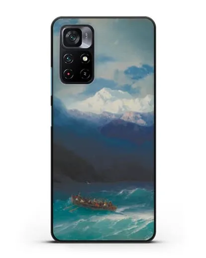 Чехол Бурное море (Айвазовский) силиконовый для Xiaomi Poco M4 Pro 5G