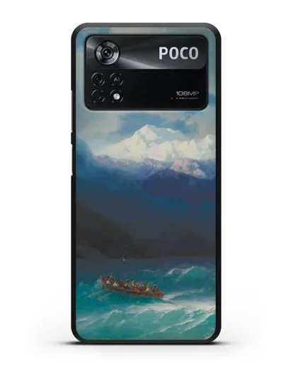 Чехол Бурное море (Айвазовский) силиконовый для Xiaomi Poco X4 Pro