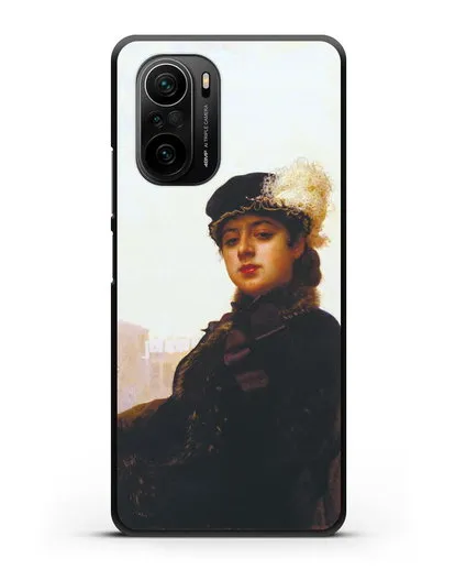 Чехол Портрет неизвестной (Крамской) силиконовый для Xiaomi Poco F3