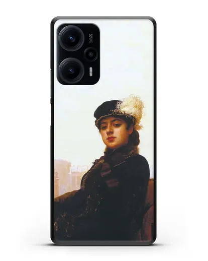 Чехол Портрет неизвестной (Крамской) силиконовый для Xiaomi Poco F5