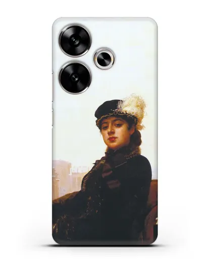 Чехол Портрет неизвестной (Крамской) силиконовый для Xiaomi Poco F6