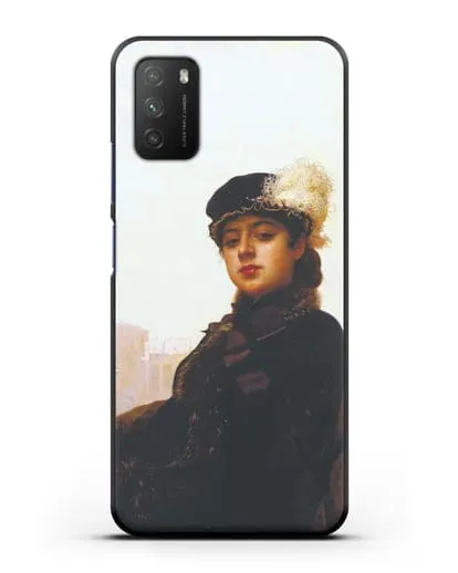 Чехол Портрет неизвестной (Крамской) силиконовый для Xiaomi Poco M3