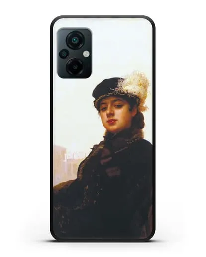 Чехол Портрет неизвестной (Крамской) силиконовый для Xiaomi Poco M5