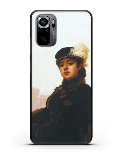 Чехол Портрет неизвестной (Крамской) силиконовый для Xiaomi Poco M5s