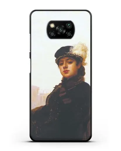 Чехол Портрет неизвестной (Крамской) силиконовый для Xiaomi Poco X3